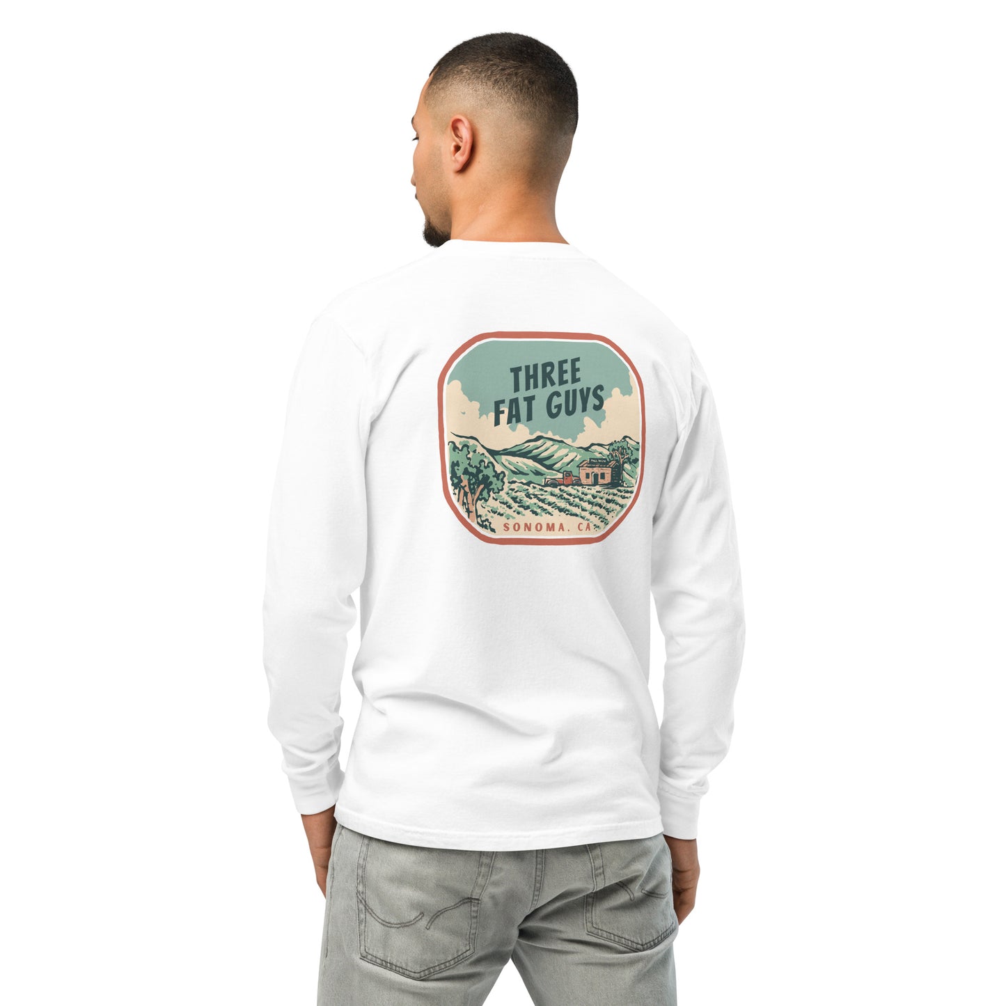 Tasting Room Scene Long Sleeve Tee