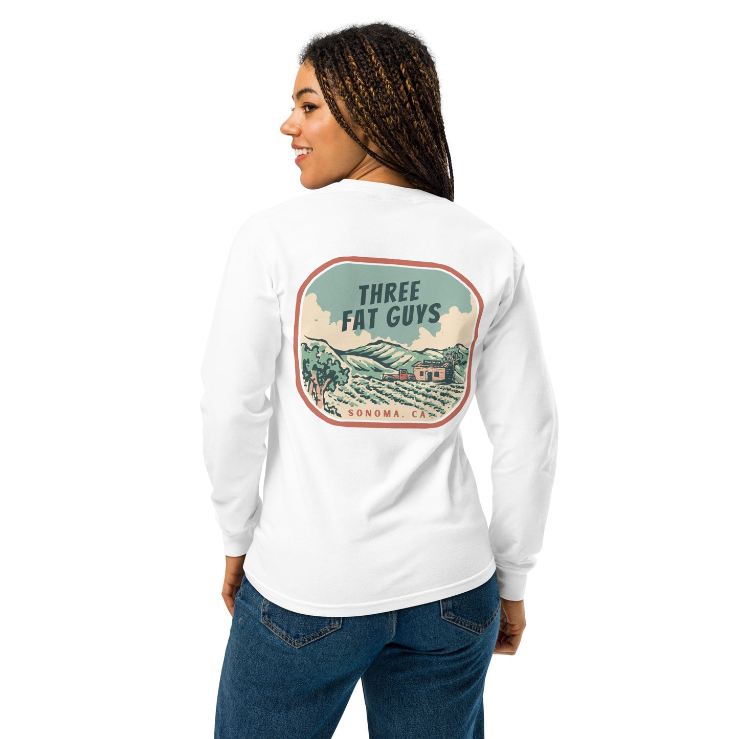 Tasting Room Scene Long Sleeve Tee